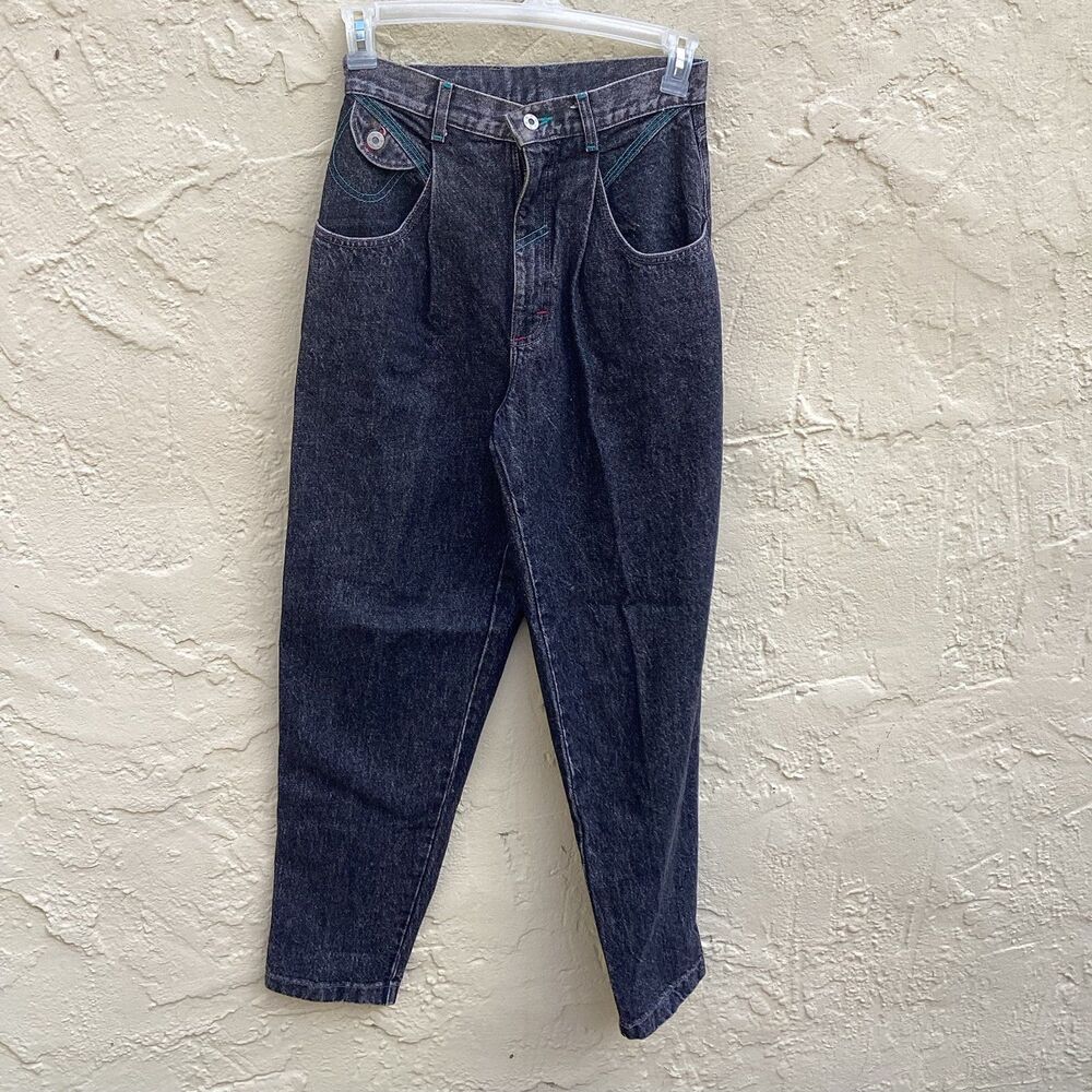 Vintage Lee jeans with colored stitching Union made
